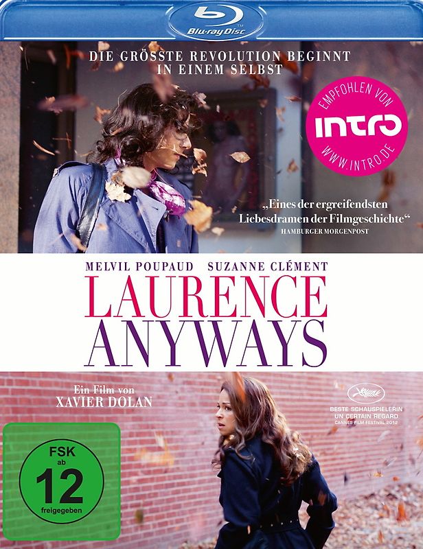 Laurence Anyways Blu-ray Disc
