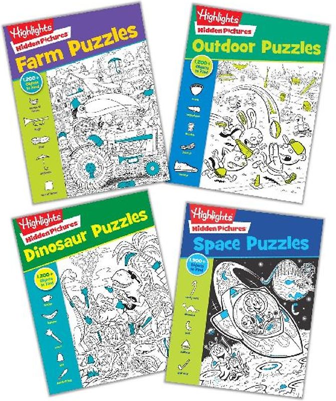 Hidden Pictures Galore (Ages 6-Up) Bundle
