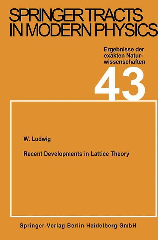 Recent Developments in Lattice Theory