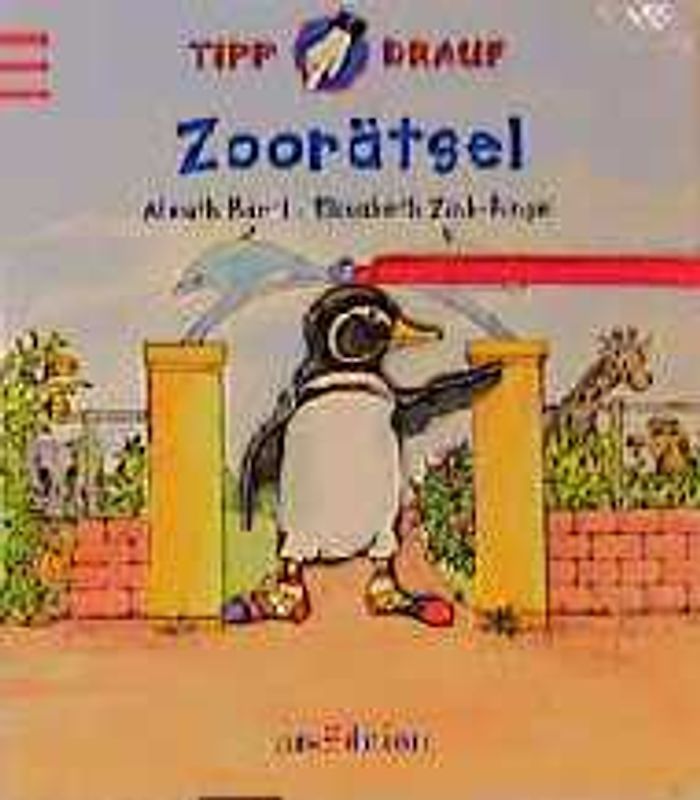 Tipp drauf Zoorätsel. Tipp drauf