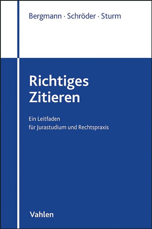 Richtiges Zitieren