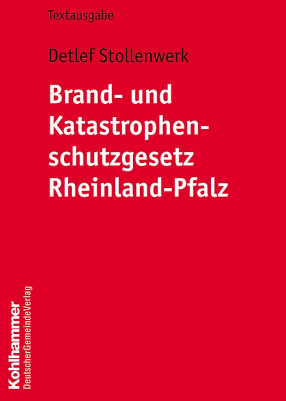 Brand- und Katastrophenschutzgesetz Rheinland-Pfalz