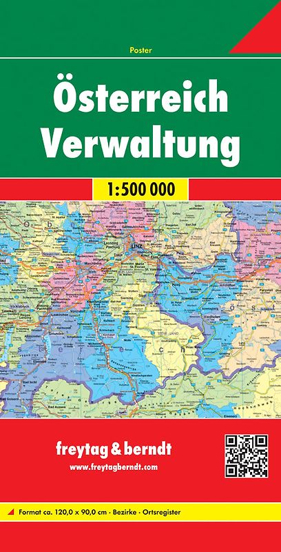Österreich Verwaltungskarte