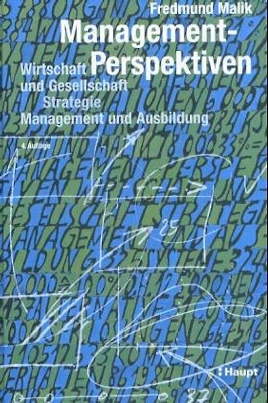 Management-Perspektiven. Wirtschaft und Gesellschaft, Strategie, Management und Ausbildung