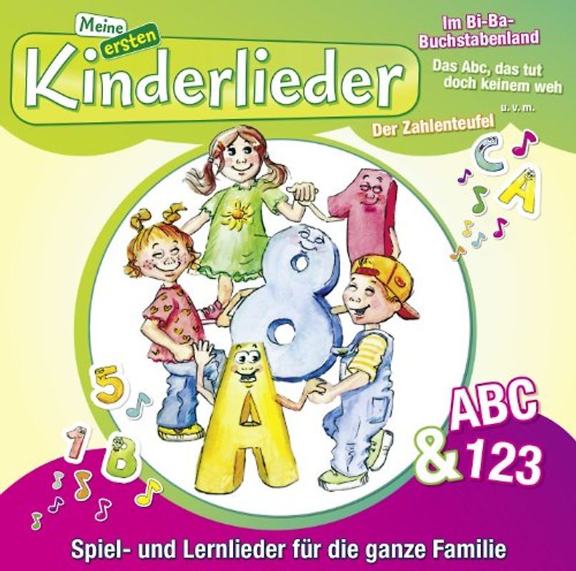 Kinderliederbande - Meine Ersten Kinderlieder-ABC & 123