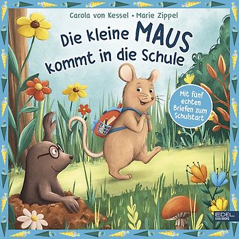 Die kleine Maus kommt in die Schule – mit fünf echten Briefen zum Schulstart