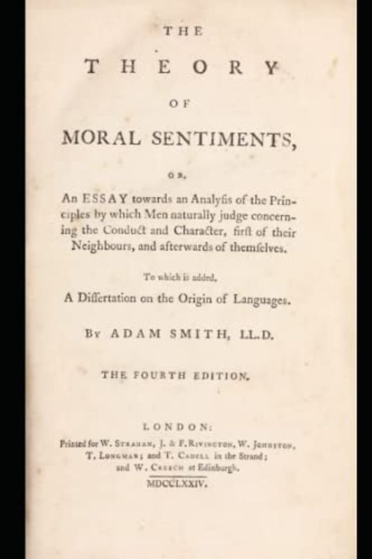 The Theory of Moral Sentiments: original Version