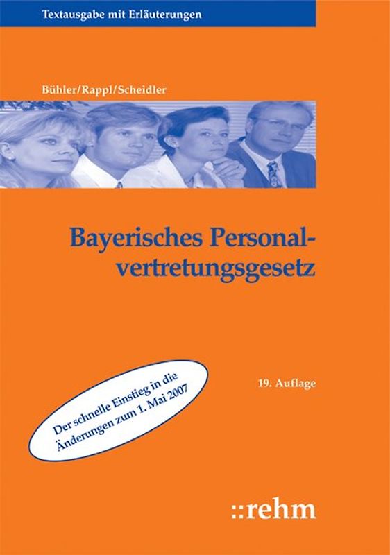 Bayerisches Personalvertretungsgesetz. Textausgabe mit Erläuterungen