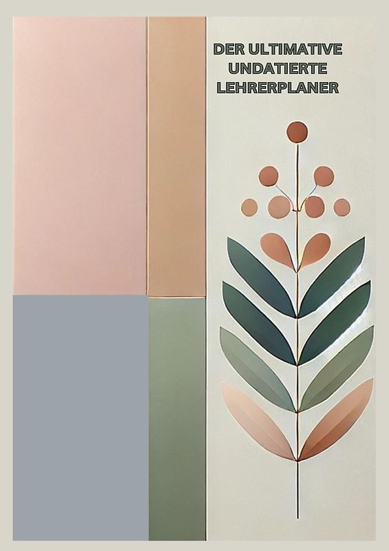 Der ultimative undatierte Lehrerplaner