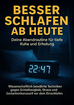 Besser schlafen ab heute: Deine Abendroutine für tiefe Ruhe und Erholung