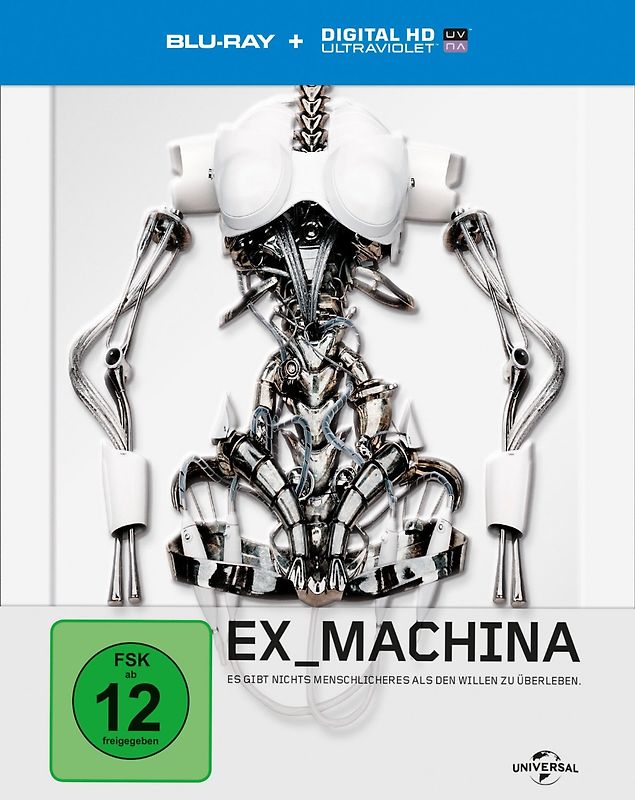 Ex Machina [Steelbook] Blu-ray Disc