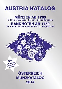 ANK-Muenzkatalog Oesterreich 2014