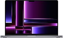 Apple MacBook Pro 16.2 (Liquid Retina XDR Display) M2 Pro (12-Core CPU, 19-Core GPU) 16 GB RAM 512 GB SSD [Early 2023, Engelse toetsenbordindeling, QWERTY] spacegrijs