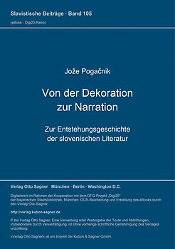 Von der Dekoration zur Narration