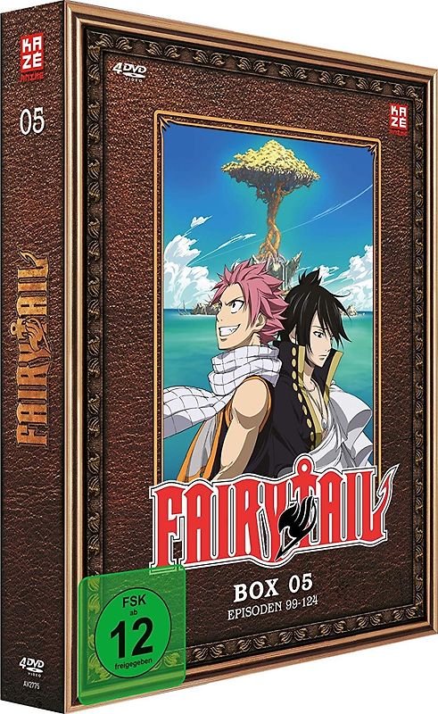Fairy Tail - Box 5, Episoden 99-124 [4 DVDs] DVD