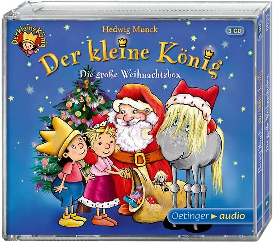 Der kleine König - Die große Weihnachtsbox (3 CD)