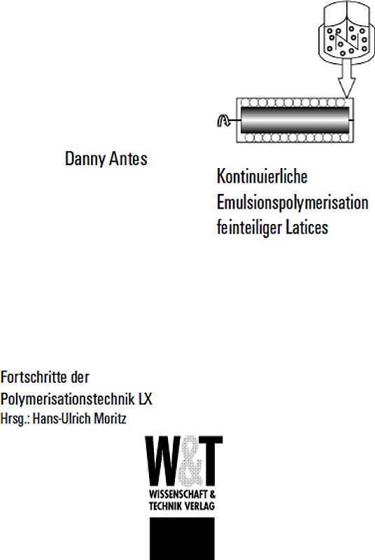 Kontinuierliche Emulsionspolymerisation feinteiliger Latices
