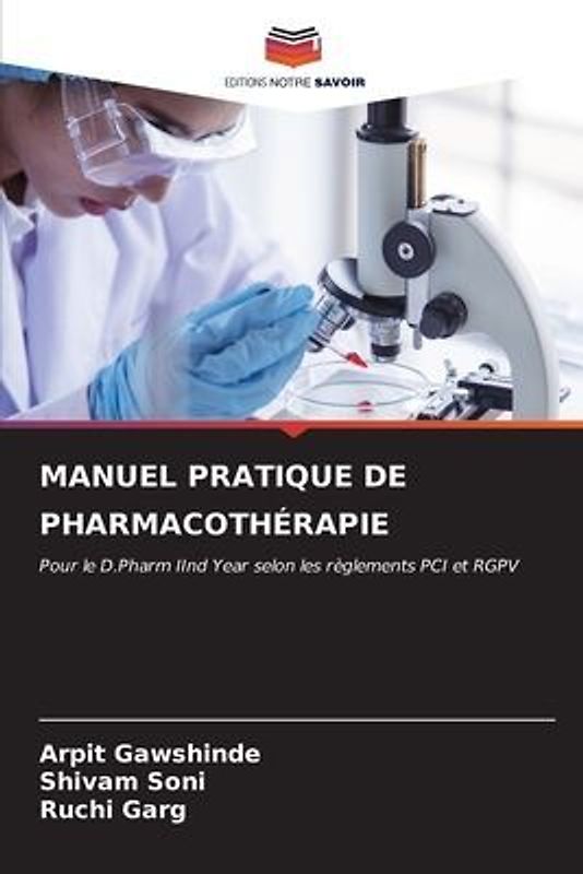 MANUEL PRATIQUE DE PHARMACOTHÉRAPIE
