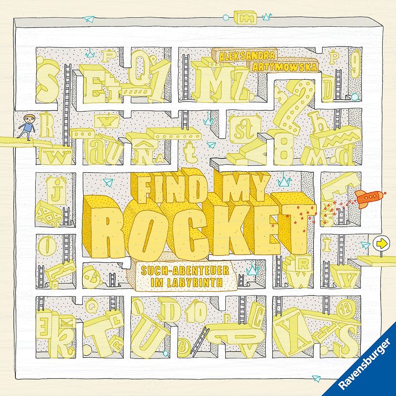 Find My Rocket: Such-Abenteuer im Labyrinth