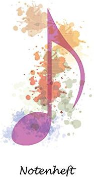 Notenheft: Vintage Notenbuch Klavier I Musik Schreibheft I Blanko Notenblock I Notenblätter leer mit 12 Notensysteme pro Seite in ein schönes Musikheft mit Notenlinien A4 auf 66 Seiten