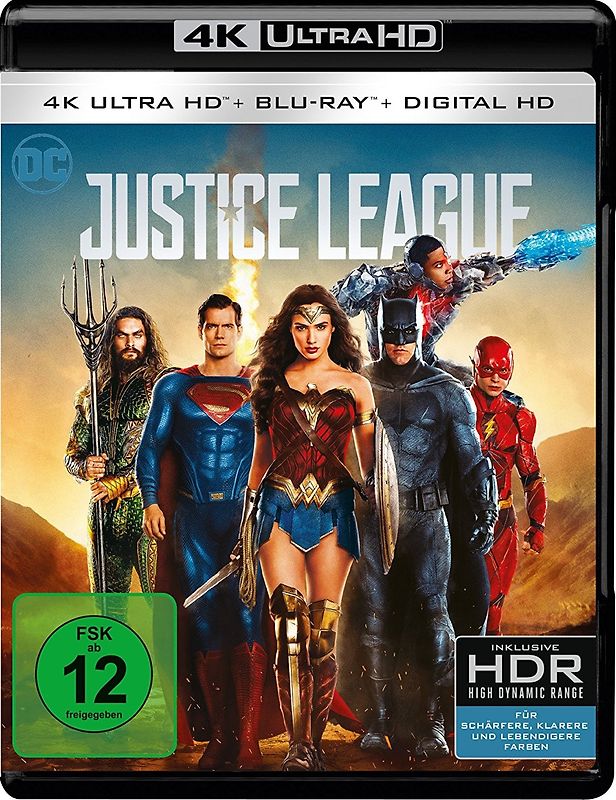 Justice League [inkl. Blu-ray] 4K Ultra HD Blu-ray