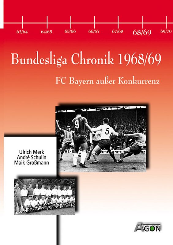 Bundesliga Chronik 1968/69. Bayern außer Konkurrenz