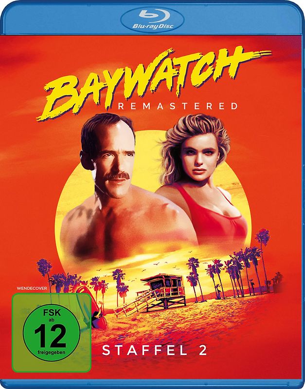 Baywatch - Staffel 2 [Remastered, 4 Discs] Blu-ray Disc