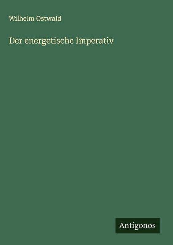 Der energetische Imperativ