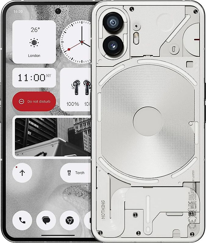 スマートフォン本体 Nothing Phone (2) 256GB 12GB Amazon.co.jp: Nothing PHONE(2)12+256WHITE スマートフォン本体