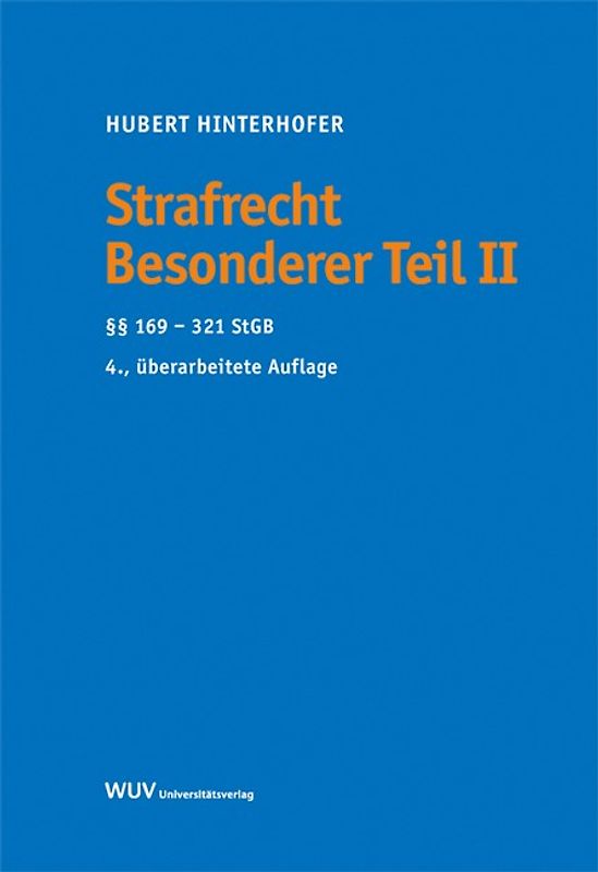Strafrecht Besonderer Teil II