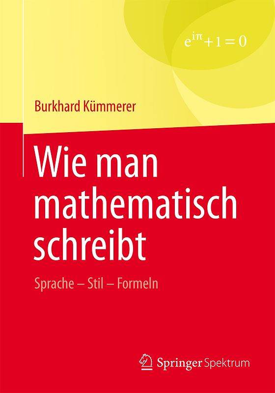 Wie man mathematisch schreibt