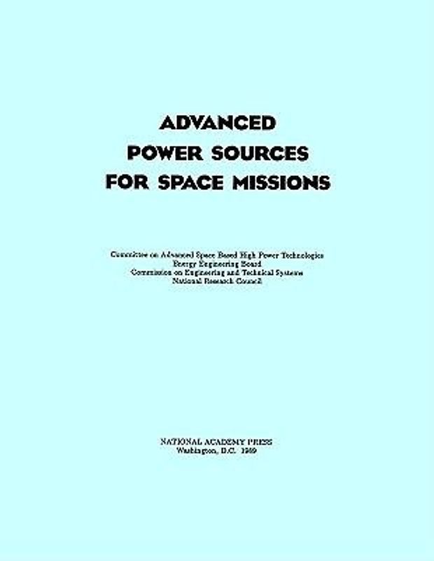 Advanced Power Sources for Space Missions