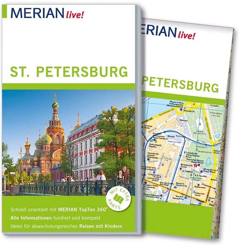 MERIAN live! Reiseführer St. Petersburg