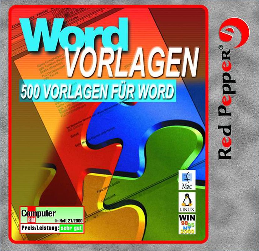 Word-Vorlagen: 500 Vorlagen für Word MacOS