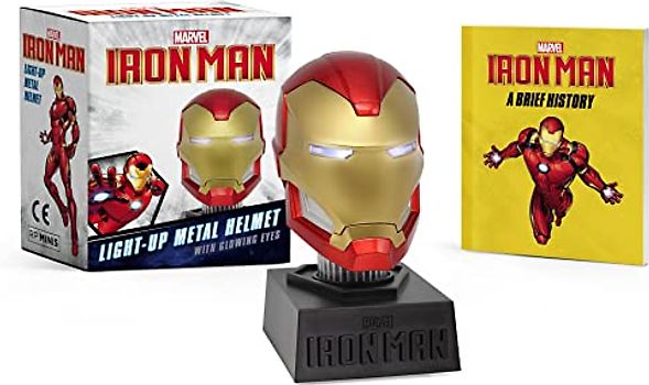 Marvel: Iron Man Light-Up Metal Helmet: With Glowing Eyes (RP Minis)