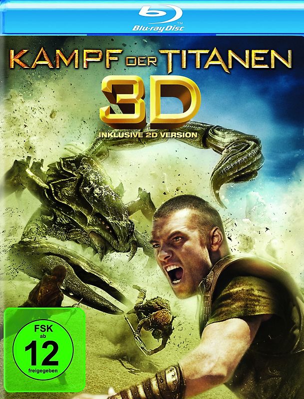 Kampf der Titanen (2-Disc: 3D + 2D Version) 3D Blu-ray Disc