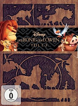 Der König der Löwen - Trilogie [Diamond Edition, 3 DVDs] DVD