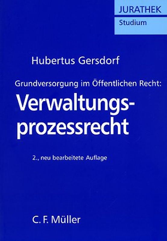 Verwaltungsprozeßrecht