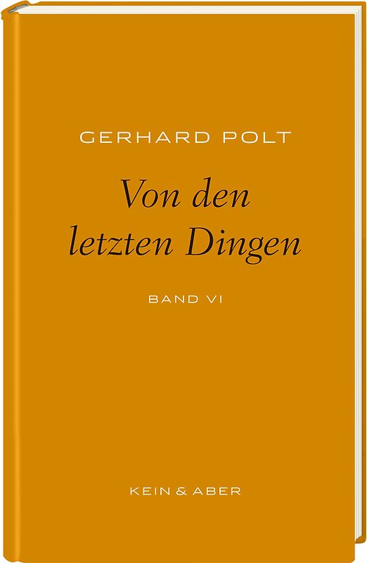 Von den letzten Dingen