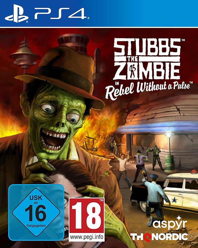 Stubbs the Zombie in Rebel Without a Pulse PlayStation 4