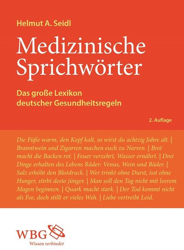 Medizinische Sprichwörter