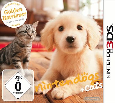 Nintendogs + Cats: Golden Retriever & Neue Freunde Nintendo 3DS