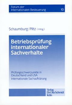Betriebsprüfung internationaler Sachverhalte