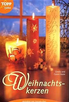 Weihnachtskerzen gestalten mit Kerzen-Pen