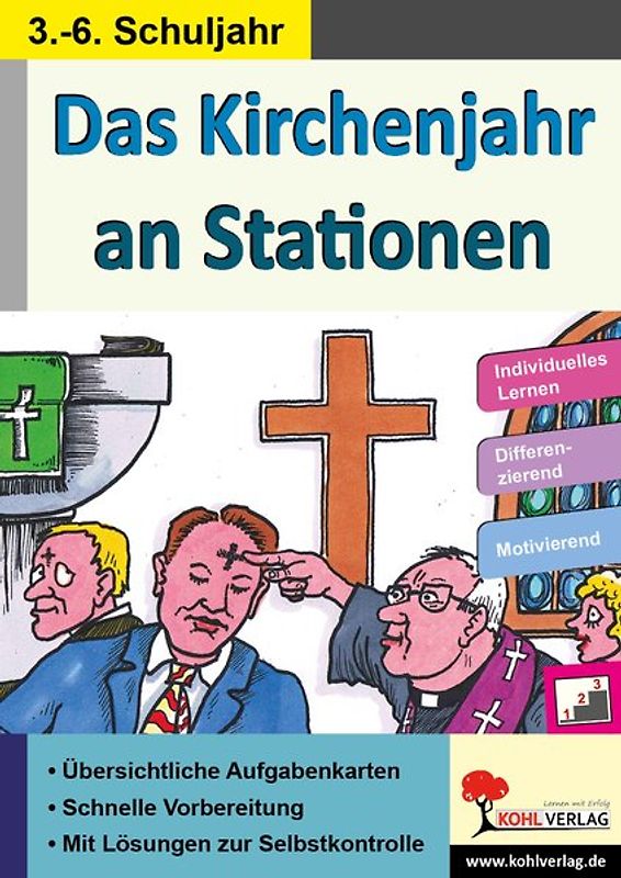 Das Kirchenjahr an Stationen