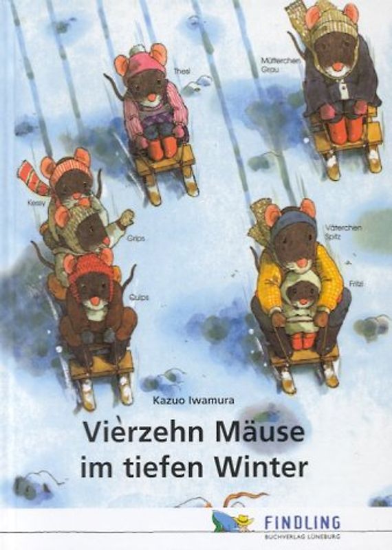Vierzehn Mäuse im tiefen Winter