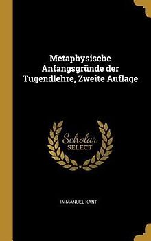 Metaphysische Anfangsgründe Der Tugendlehre, Zweite Auflage