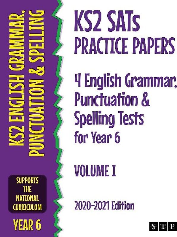 KS2 SATs Practice Papers 4 English Grammar, Punctuation and Spelling Tests for Year 6