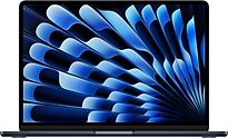 Apple MacBook�Air 13.6 (Liquid True Tone Retina Display) M3 (8-Core CPU, 10-Core GPU) 16 GB RAM 512 GB SSD [Early 2024, Engelse toetsenbordindeling, QWERTY] middernacht - refurbished