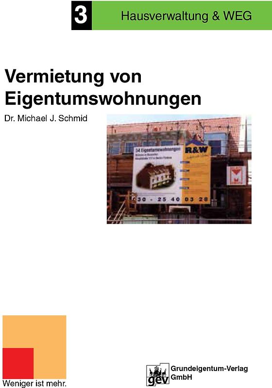 Die Vermietung von Eigentumswohnungen